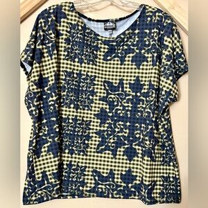 Manuhealii Kukui Gingham Blouse